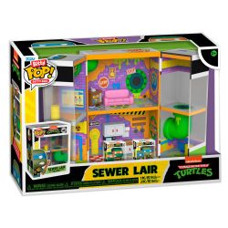 LES TORTUES NINJA -  BOÎTE BITTY POP! - REPAIRE DES ÉGOUTS -  BITTY POP!