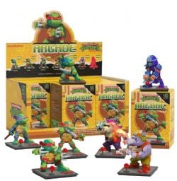 LES TORTUES NINJA -  BOÎTE MYSTÈRE - MINI FIGURINE SÉRIE 1 -  ARCADE SERIES