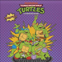 LES TORTUES NINJA -  CALENDRIER OFFICIEL 2026 (16 MOIS)