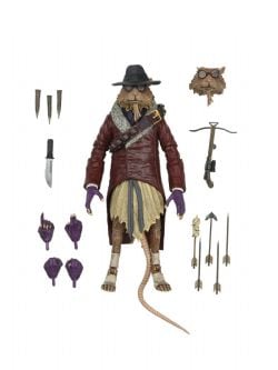 LES TORTUES NINJA -  FIGURINE DE SPLINTER EN VAN HELSING -  UNIVERSAL MONSTERS