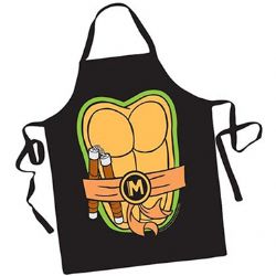 LES TORTUES NINJA -  TABLIER DE CUISINE MICHELANGELO CARTOON