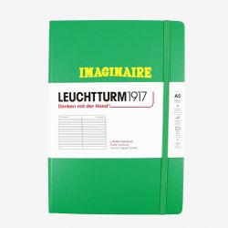 LEUCHTTURM1917 -  CARNET DE NOTES IMAGINAIRE À COUVERTURE RIGIDE LIGNÉ - SPRING LEAF -  MEDIUM (A5)