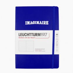 LEUCHTTURM1917 -  CARNET DE NOTES IMAGINAIRE À COUVERTURE RIGIDE POINTILLÉ - INK -  MEDIUM (A5)