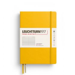 LEUCHTTURM1917 -  CARNET DE NOTES À COUVERTURE RIGIDE LIGNÉ - SUNFLOWER -  MEDIUM (A5)