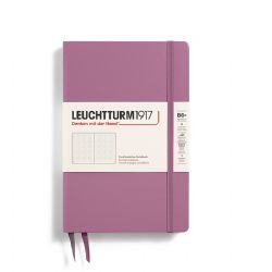 LEUCHTTURM1917 -  CARNET DE NOTES À COUVERTURE RIGIDE POINTILLÉ - DUSTY ROSE -  PAPERBACK (B6+)