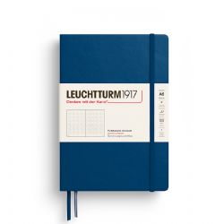 LEUCHTTURM1917 -  CARNET DE NOTES À COUVERTURE RIGIDE POINTILLÉ - INDIGO -  MEDIUM (A5)