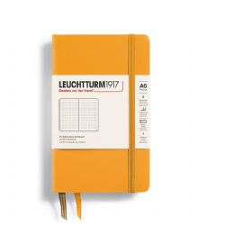 LEUCHTTURM1917 -  CARNET DE NOTES À COUVERTURE RIGIDE POINTILLÉ - RISING SUN -  POCKET (A6)