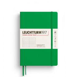 LEUCHTTURM1917 -  CARNET DE NOTES À COUVERTURE RIGIDE POINTILLÉ - SPRING LEAF -  MEDIUM (A5)