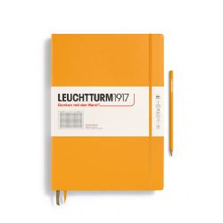 LEUCHTTURM1917 -  CARNET DE NOTES À COUVERTURE RIGIDE QUADRILLÉ - RISING SUN -  MASTER CLASSIC (A4+)