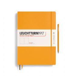 LEUCHTTURM1917 -  CARNET DE NOTES À COUVERTURE RIGIDE À PAGES BLANCHES - RISING SUN -  MASTER CLASSIC (A4+)