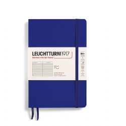 LEUCHTTURM1917 -  CARNET DE NOTES À COUVERTURE SOUPLE LIGNÉ - INK -  PAPERBACK (B6+)