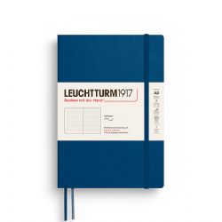 LEUCHTTURM1917 -  CARNET DE NOTES À COUVERTURE SOUPLE POINTILLÉ - INDIGO -  MEDIUM (A5)