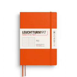 LEUCHTTURM1917 -  CARNET DE NOTES À COUVERTURE SOUPLE POINTILLÉ - PUMPKIN -  MEDIUM (A5)
