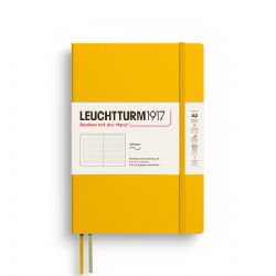 LEUCHTTURM1917 -  CARNET DE NOTES À COUVERTURE SOUPLE POINTILLÉ - SUNFLOWER -  MEDIUM (A5)
