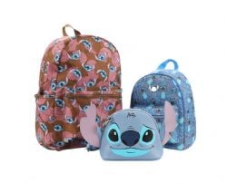 LILO ET STITCH -  COFFRET-CADEAU MÉGA SAC À DOS 3 PIÈCES BIG FACE