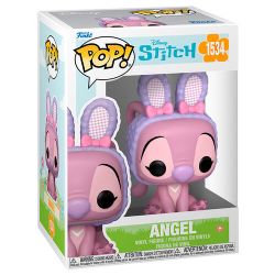 LILO ET STITCH -  FIGURINE POP! EN VINYLE D'ANGEL DE PÂQUE (10 CM) -  DISNEY 1534