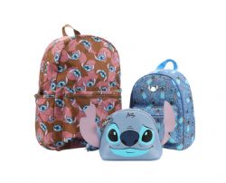 LILO & STITCH -  COFFRET-CADEAU MÉGA SAC À DOS 3 PIÈCES BIG FACE