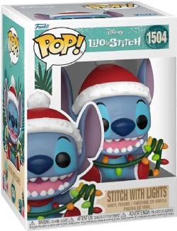 LILO & STITCH -  FIGURINE POP! EN VINYLE DE STITCH AVEC LUMIÈRES (10 CM) 1504