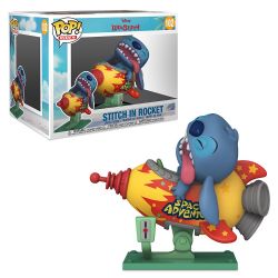 LILO & STITCH -  FIGURINE POP! EN VINYLE DE STITCH DANS UNE ROCKET 102