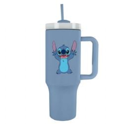 LILO & STITCH -  GOBELET EN ACIER INOXYDABLE AVEC PAILLE (1.18 L)