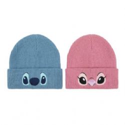 LILO & STITCH -  LOT DE 2 TUQUES STITCH & ANGEL