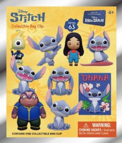 LILO & STITCH -  MINI FIGURINE 3D AVEC CLIP ALÉATOIRE - FILM 