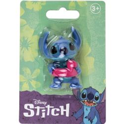 LILO & STITCH -  MINI FIGURINE DE STITCH AVEC FLOTTEUR ROSE
