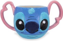 LILO & STITCH -  POIGNÉES OREILLES DE STITCH (473 ML) -  TASSE EN CÉRAMIQUE SCULPTÉE