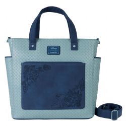 LILO & STITCH -  SAC À DOS CONVERRTIBLE SAC FOURRE-TOUT CONVERTIBLE AVEC BRODERIES FLORALES -  LOUNGEFLY
