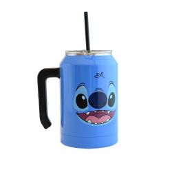 LILO & STITCH -  TASSE EN ACIER INOXYDABLE TÊTE DE STITCH  (887 ML)
