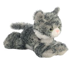 LILY LE CHAT GRIS (20 CM) -  MINI FLOPSIE