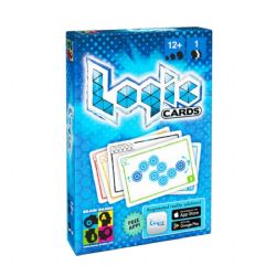 LOGIC CARDS -  BLEU - JEU DE BASE (MULTILINGUE)