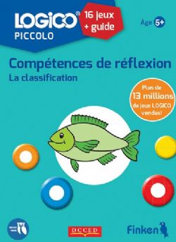 LOGICO PICCOLO -  COMPÉTENCES DE RÉFLEXION - LA CLASSIFICATION