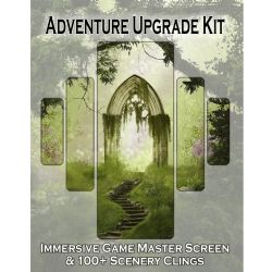 LOKE BATTLE MATS -  ADD-ON SCENERY FOR BATTLE MAPS - ADVENTURE UPGRADE KIT -  BATTLE MAPS