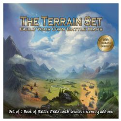 LOKE BATTLE MATS -  BOOK OF BATTLE MATS - THE TERRAIN SET (ENGLISH) -  BATTLE MAPS