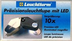 LOUPES DE POCHE -  LOUPE PLIABLE AVEC LED (10X)