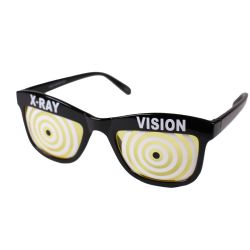 LUNETTES AVEC VISION À RAYON X - JAUNE/NOIR