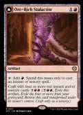 Lost Caverns of Ixalan Commander -  Ore-Rich Stalactite // Cosmium Catalyst