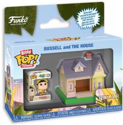 LÀ-HAUT -  MICRO FIGURINE POP! TOWN - RUSSEL ET LA MAISON (2.5 CM) -  BITTY POP!