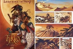 LÉGENDES DE TROY -  LES CHEVAUCHEURS DES VENTS (V.F.) -  TYKKO DES SABLES 01