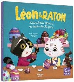 LÉON LE RATON -  CHOCOLATS, BISOUS ET LAPIN DE PÂQUES (V.F.)