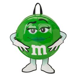 M&M -  SAC À DOS EN FORME DE M&M VERT - PARFUM DE CHOCOLAT -  LOUNGEFLY