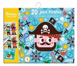 MA POCHETTE DE JEUX -  20 JEUX PIRATES (MULTILINGUE)