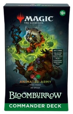 MAGIC THE GATHERING -  ANIMATED ARMY - DECK COMMANDER (ANGLAIS) -  BLOOMBURROW