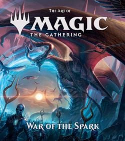 MAGIC: THE GATHERING -  ART BOOK - WAR OF THE SPARK (V.O.A.) -  ART OF MAGIC THE GATHERING, THE