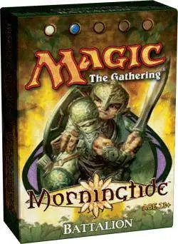 MAGIC THE GATHERING -  BLANC/BLEU - BATTALION - THEME DECK (ANGLAIS) -  MORNINGTIDE