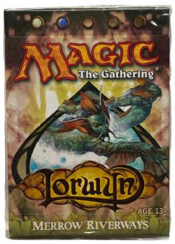 MAGIC THE GATHERING -  BLANC/BLEU - MERROW RIVERWAYS - THEME DECK (P60) -  LORWYN