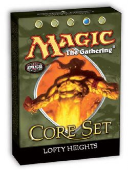 MAGIC THE GATHERING -  BLEU - LOFTY HEIGHTS - THEME DECK (ANGLAIS) -  9TH EDITION