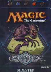 MAGIC THE GATHERING -  BLEU/ROUGE - SIDESTEP - THEME DECK (ANGLAIS) -  EVENTIDE