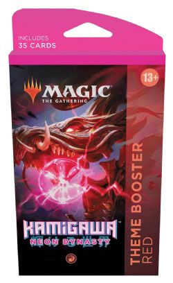 MAGIC THE GATHERING -  BOOSTER THÉMATIQUE ROUGE (ANGLAIS) -  KAMIGAWA NEON DYNASTY
